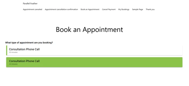 mobile appointment booking in Simply Schedule appointments