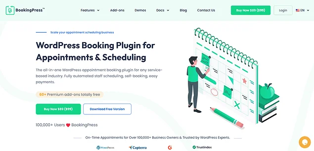 BookingPress plugin